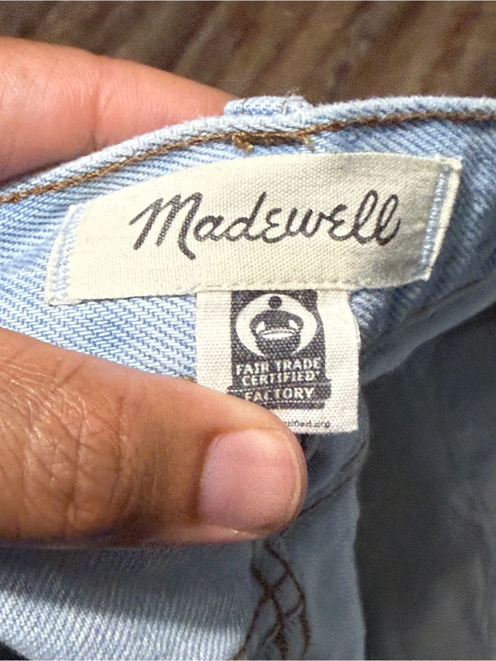 Madewell Relaxed Denim Shorts Women's 25 Cut Off Summer Denim in Essex Wash